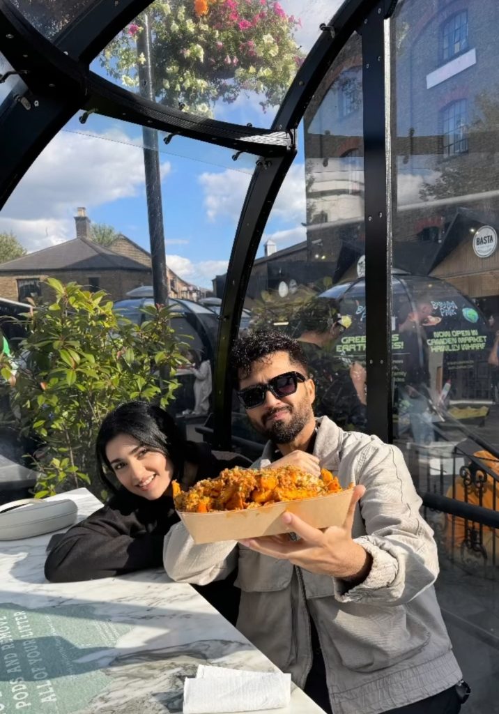 Sarah Khan & Falak Shabir New Clicks from Recent UK Trip