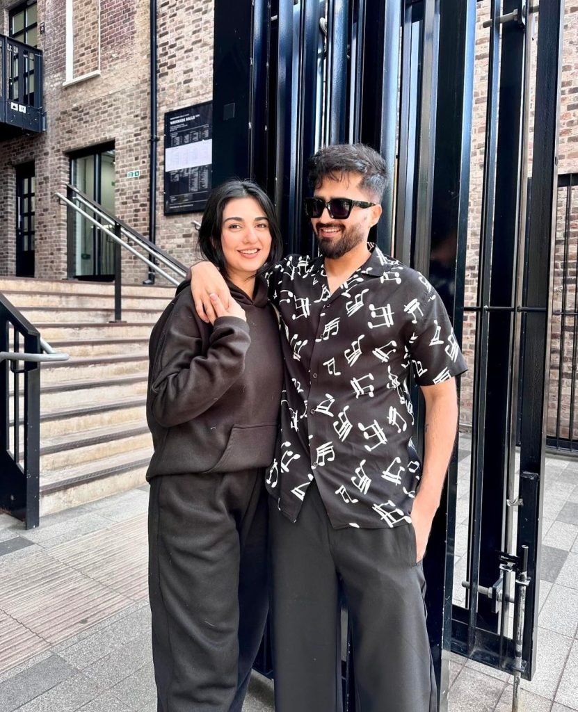 Sarah Khan & Falak Shabir New Clicks from Recent UK Trip