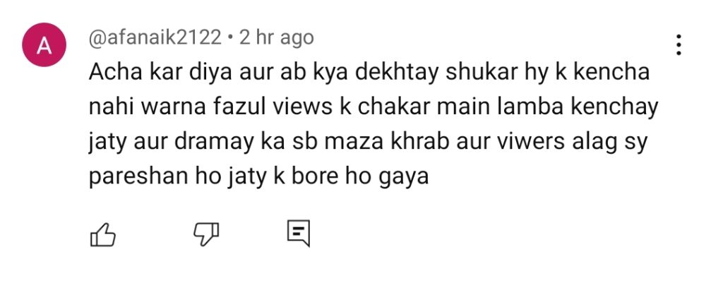 Ishq Hua Last Episode Public Reaction