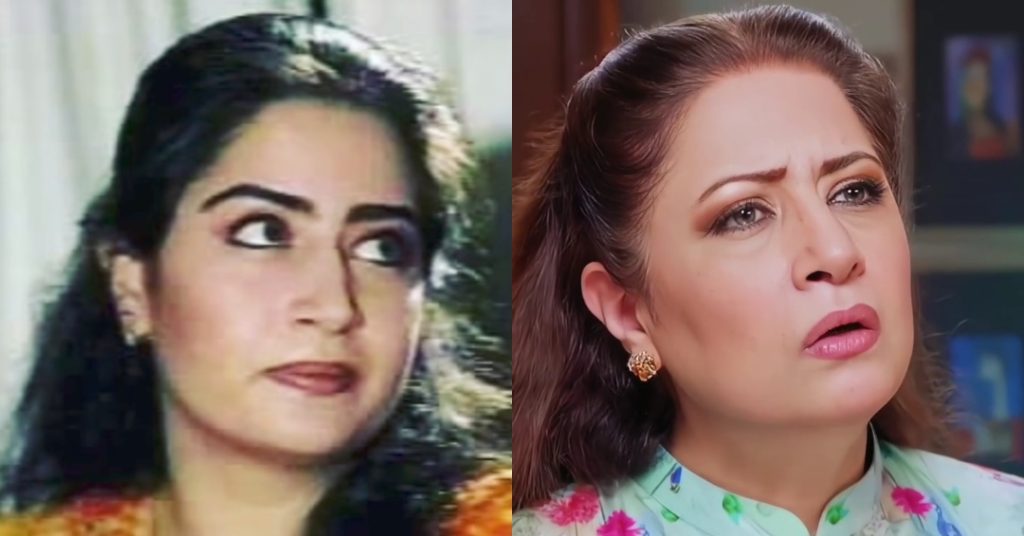 Famous Pakistani Actresses Then Vs Now