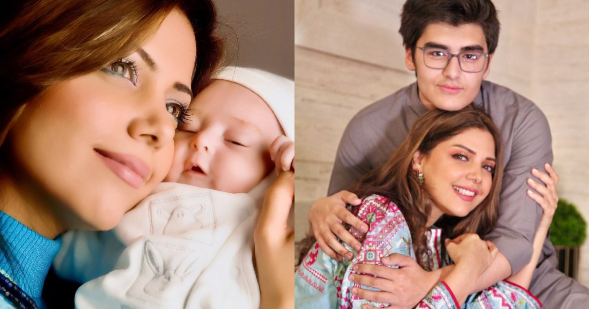 Hadiqa Kiani Wishes Birthday To Son With Beautiful Pictures