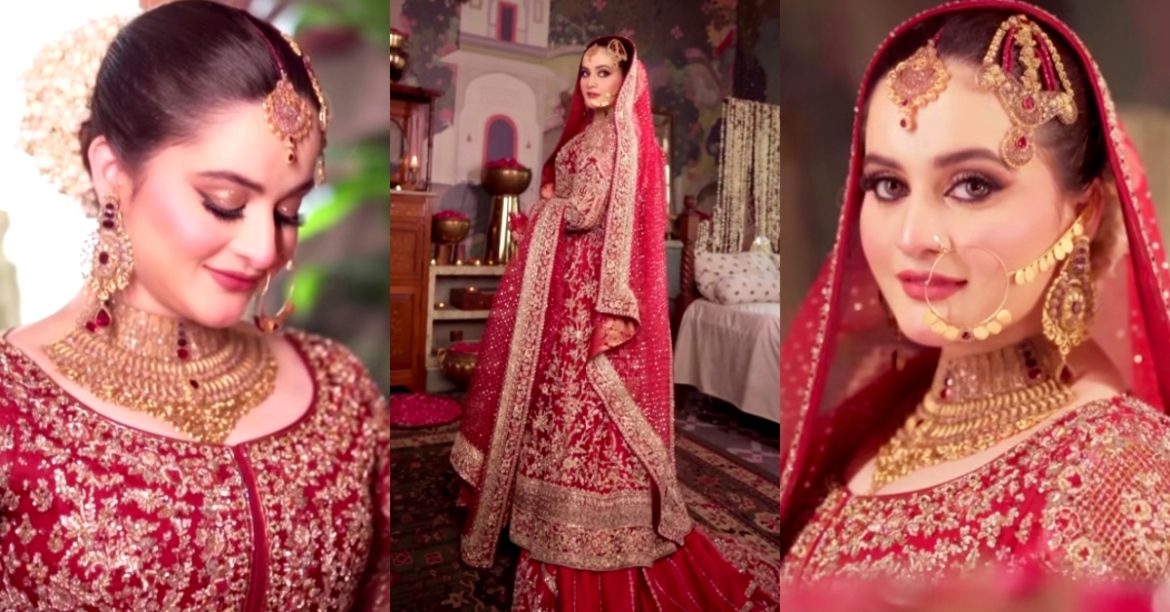 Aiman Khan’s Latest Bridal Video shoot