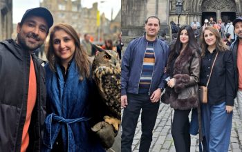 sami-khan-exploring-london-with-wife-shanzay-khan