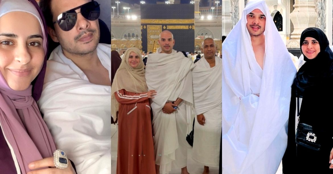 Fatima Effendi and Kanwar Arsalan Umrah Pictures