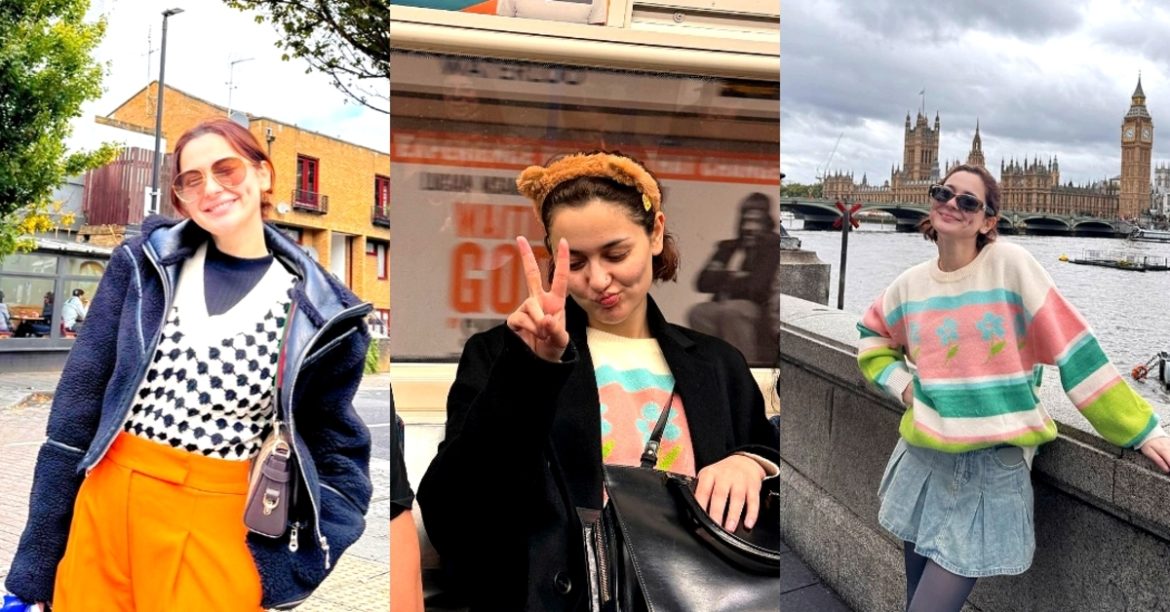 Hania Aamir Stunning Pictures from London