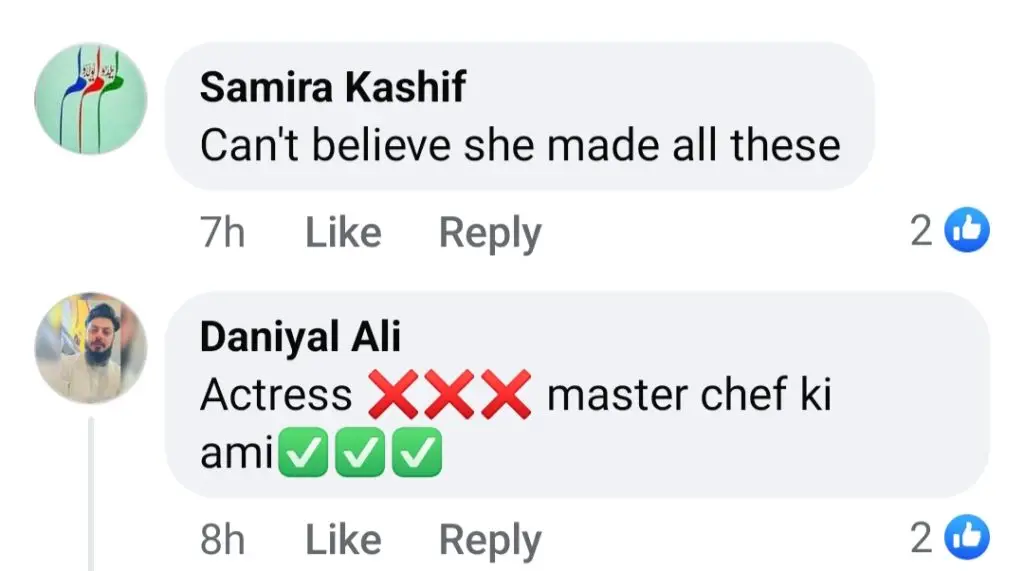 Reema Khan's Display Of Cooking Questioned