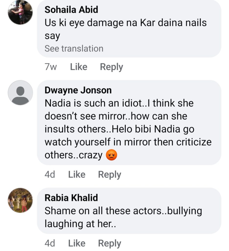 Nadia Hussain Insults Young Artist In Live Show