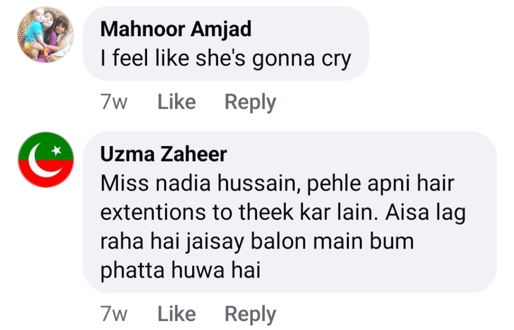 Nadia Hussain Insults Young Artist In Live Show