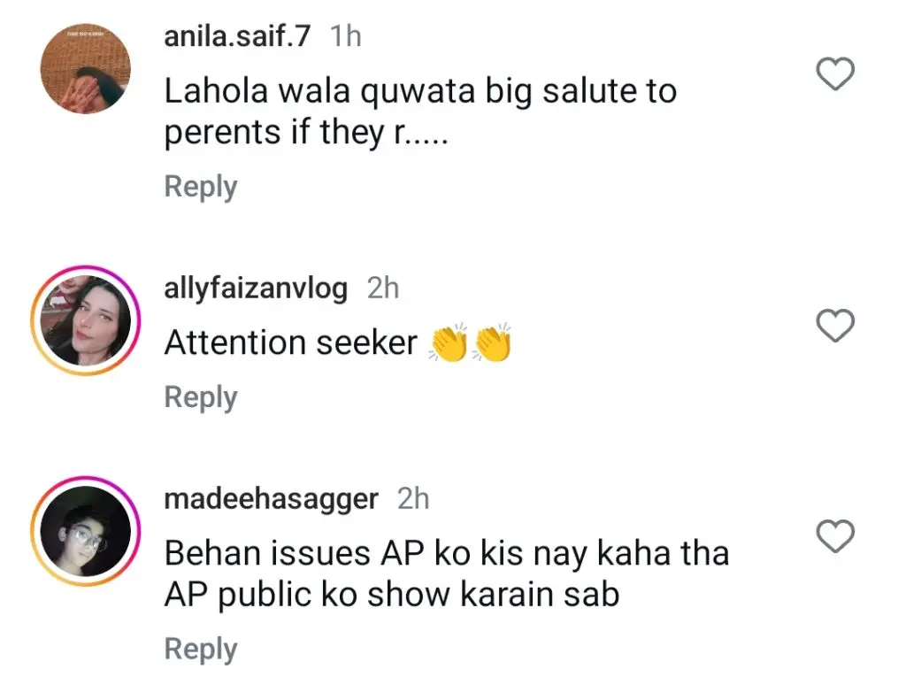 Alizeh Shah Hits Back Harshly At Trolls