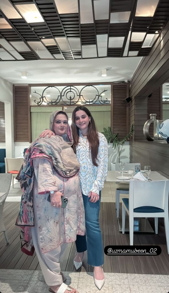 Aiman Khan Beautiful Family Clicks from Recent Events