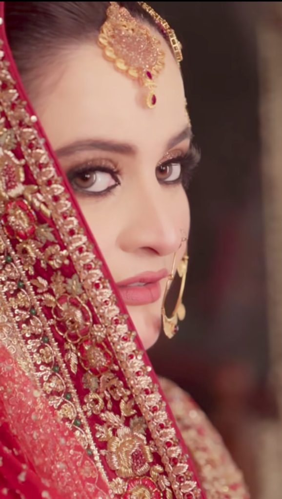 Aiman Khan's Latest Bridal Video shoot