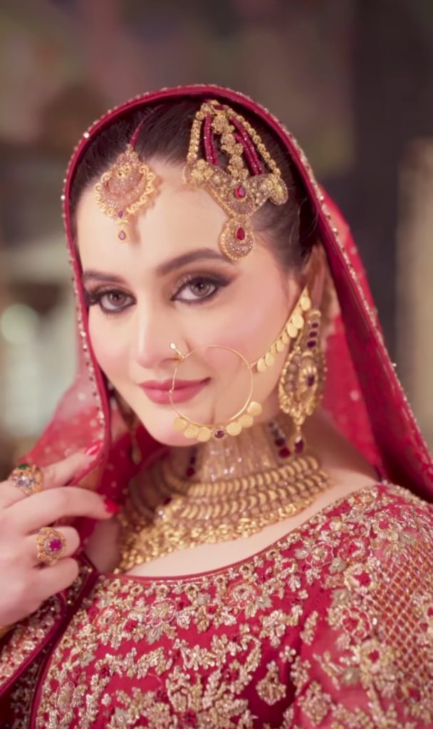 Aiman Khan's Latest Bridal Video shoot