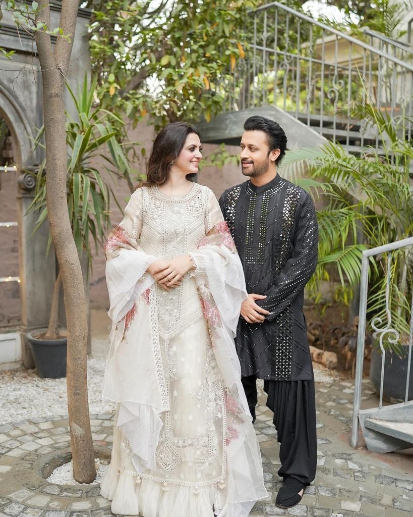 Atif Aslam Wishes Birthday to Wife with Adorable Pictures