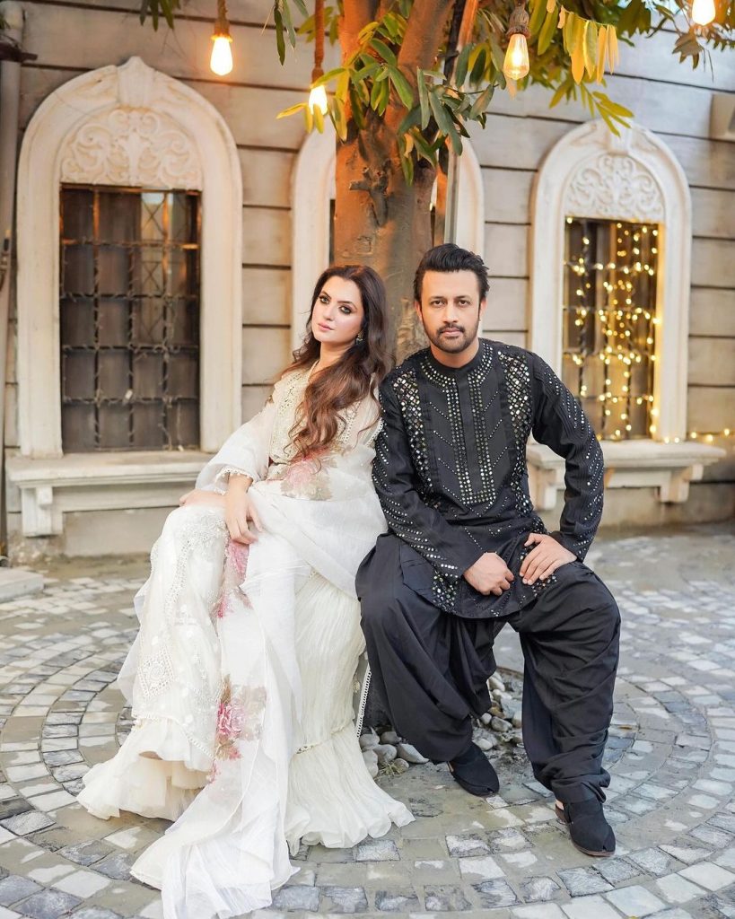 Atif Aslam Wishes Birthday to Wife with Adorable Pictures