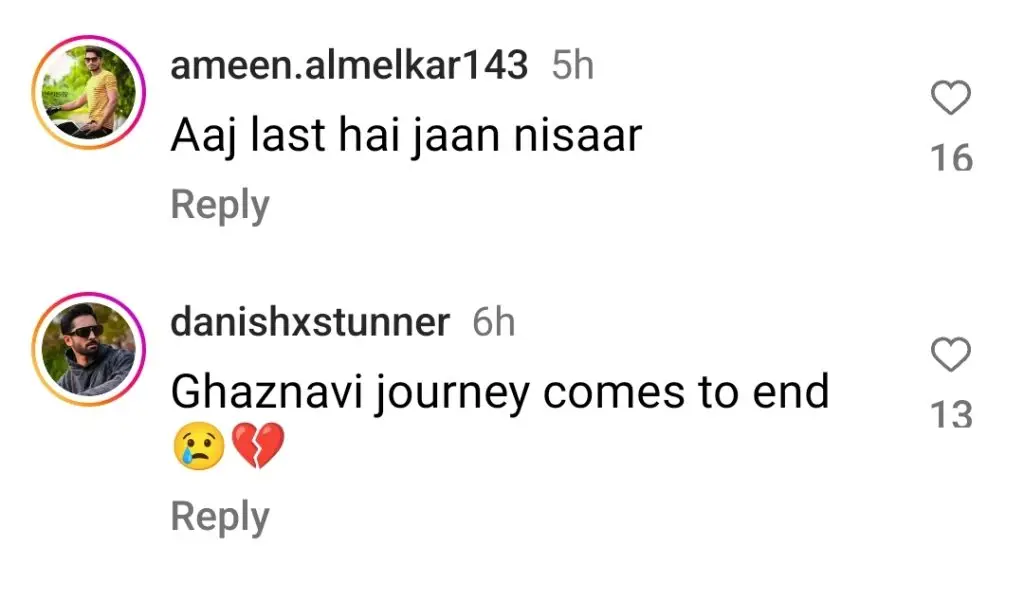 Danish Taimoor's Gratitude Post After Jaan Nisar Success