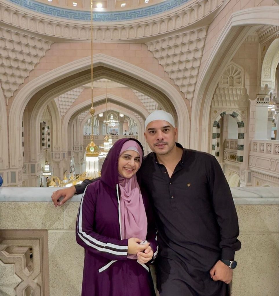 Fatima Effendi and Kanwar Arsalan Umrah Pictures