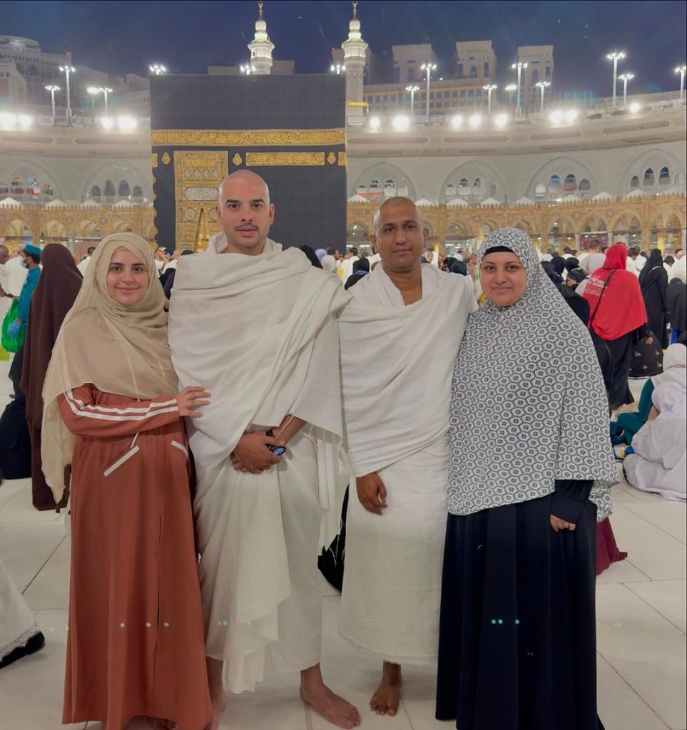 Fatima Effendi and Kanwar Arsalan Umrah Pictures