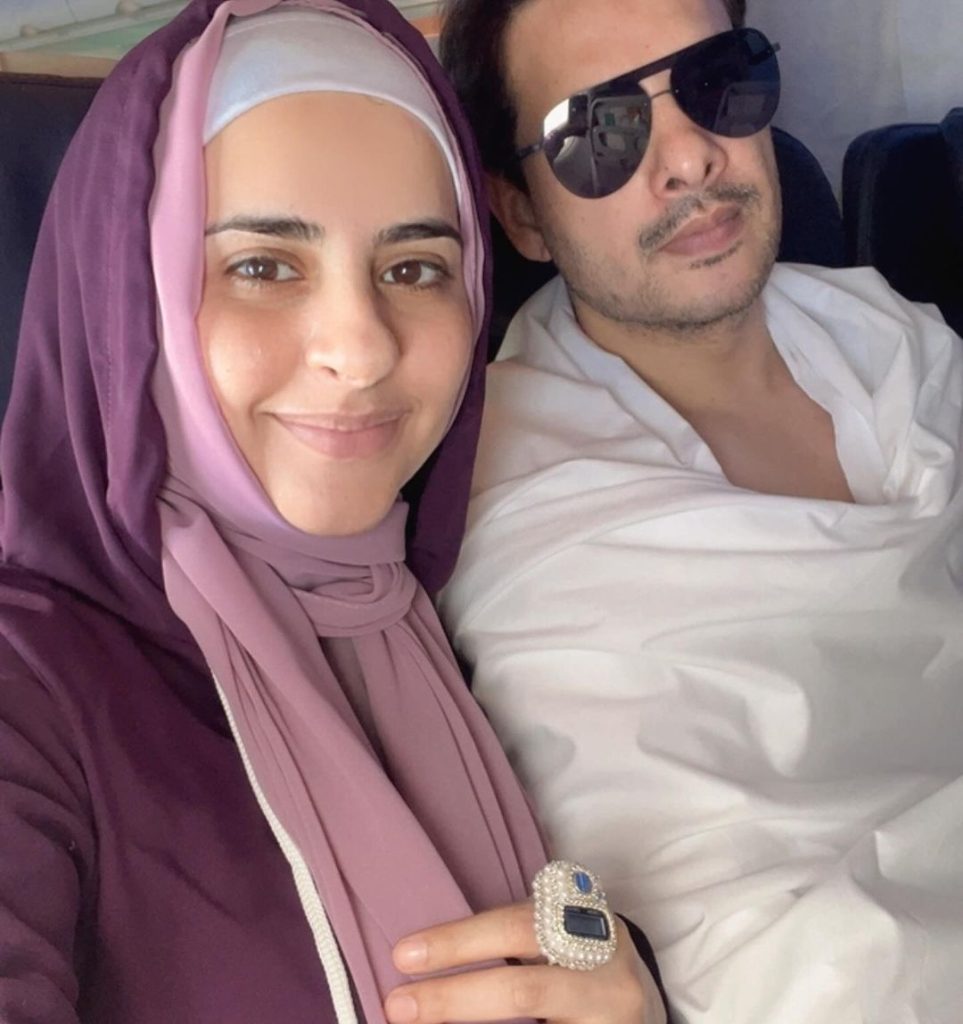 Fatima Effendi and Kanwar Arsalan Umrah Pictures