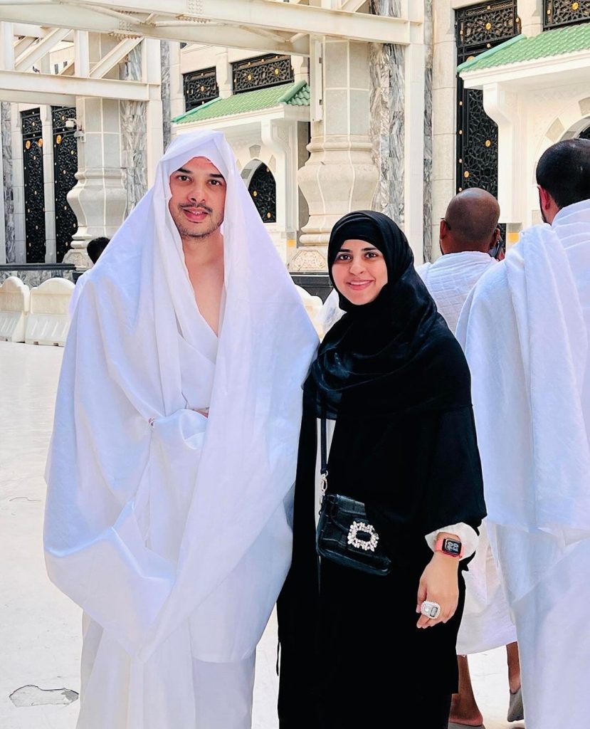 Fatima Effendi and Kanwar Arsalan Umrah Pictures