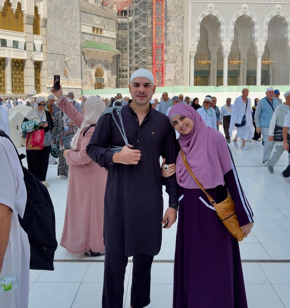 Fatima Effendi and Kanwar Arsalan Umrah Pictures