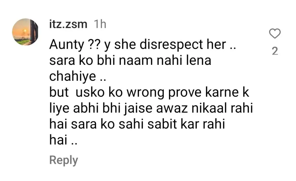 Aima Baig’s Response to Sara Raza Gets Trolled