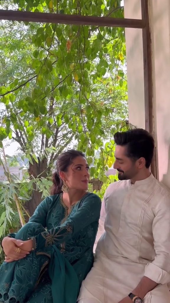 Ayeza Khan & Danish Taimoor Bring The SRK Romance In Latest Shoot