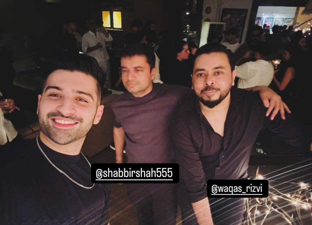 Celebrities Spotted At Wajahat Rauf's Birthday Bash