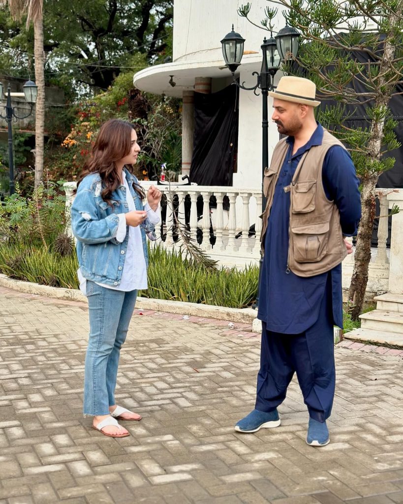 Yumna Zaidi Shares BTS - Bids Farewell To Gentleman