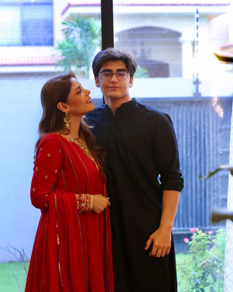 Hadiqa Kiani Wishes Birthday To Son With Beautiful Pictures