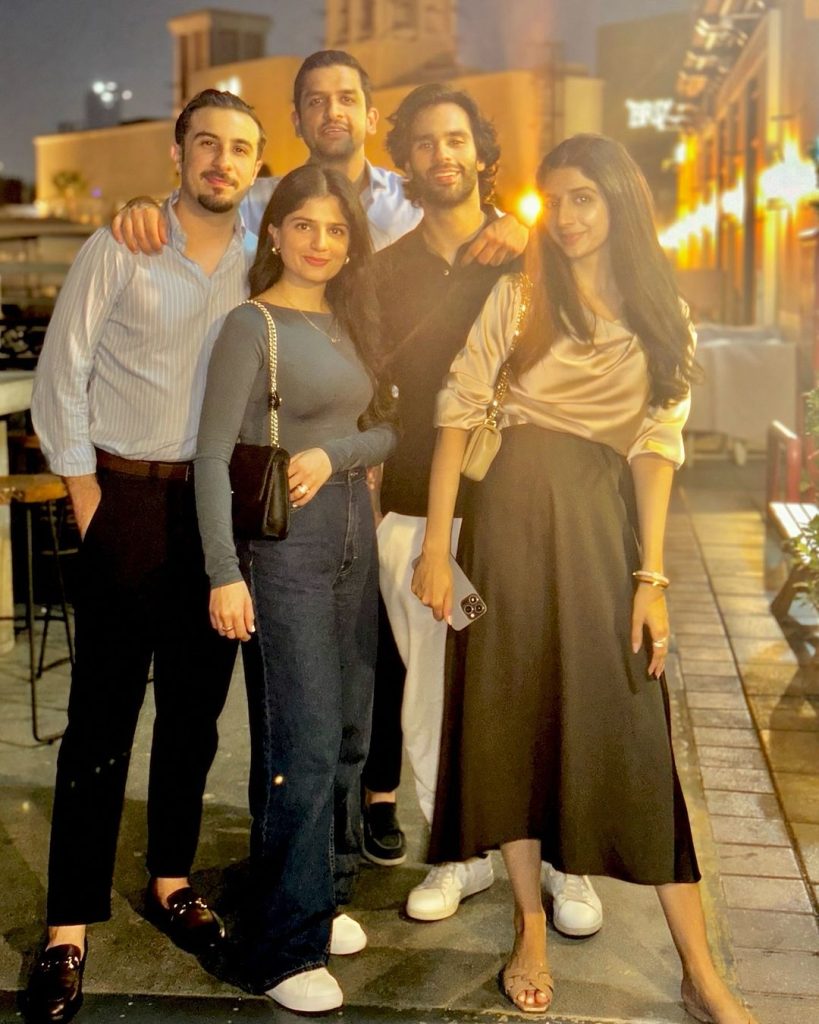 Mawra Hocane's Birthday Dinner with Ameer Gilani from Dubai