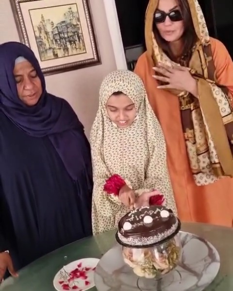 Sadia Imam Shares Joyous Photos Of Daughter's Quran Completion