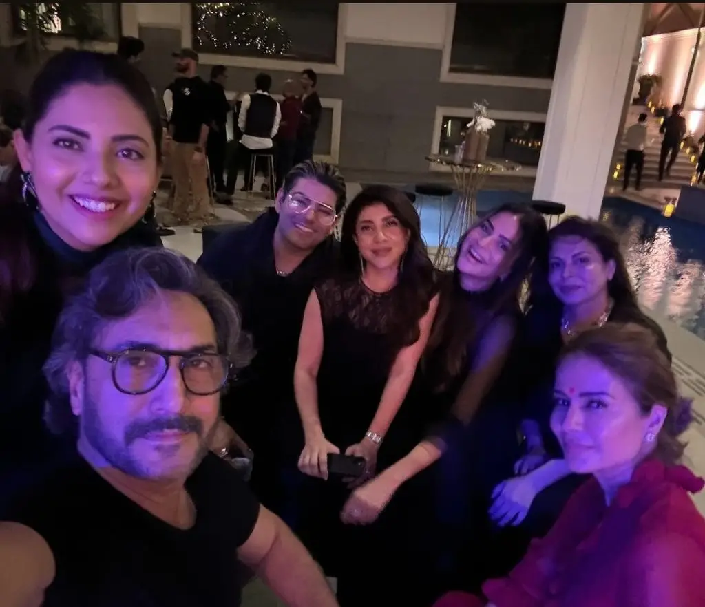 Celebrities Spotted At Salman Iqbal's 50th Birthday