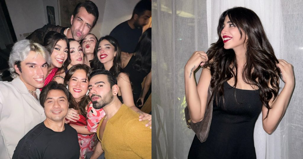 Pakistani Celebrities Spotted At Halloween Themed Dinner