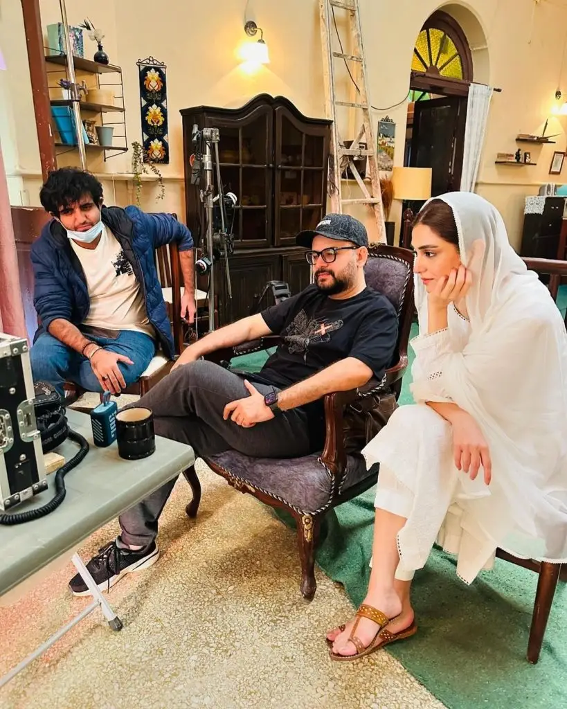 Sunn Mere Dil BTS Pictures & Maya Ali's Response