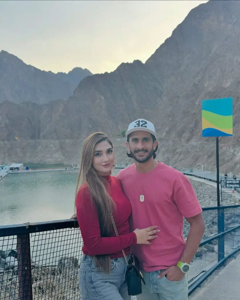 Hassan Ali New Family Clicks from Dubai