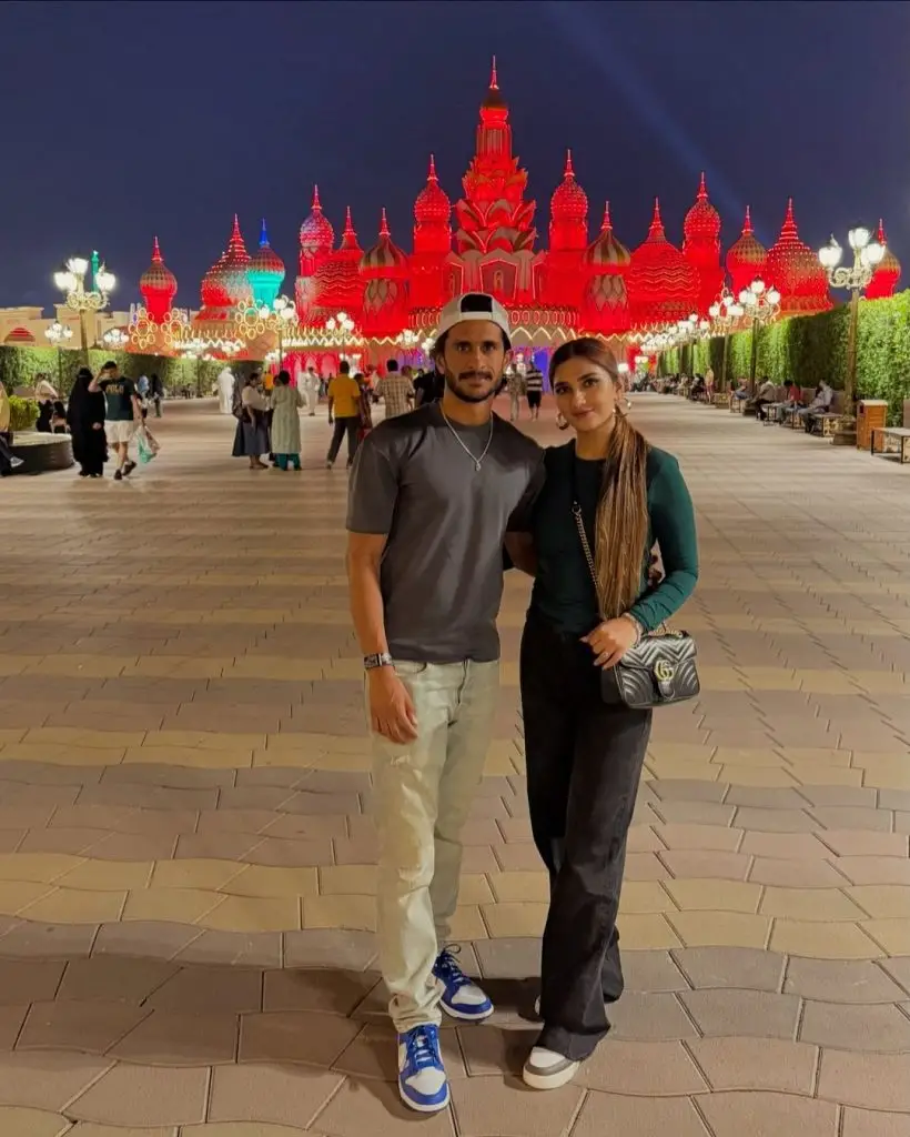 Hassan Ali New Family Clicks from Dubai