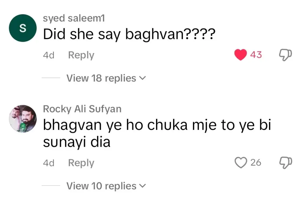 Saba Qamar Calling Nauman Ijaz Bhagwan Confuses Fans