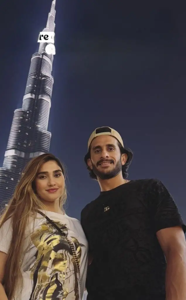 Hassan Ali New Family Clicks from Dubai