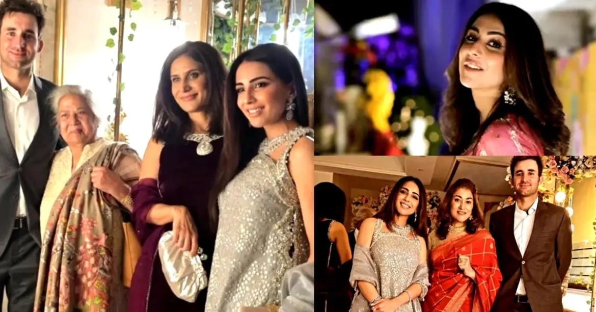 Ushna Shah Pictures from Family Wedding