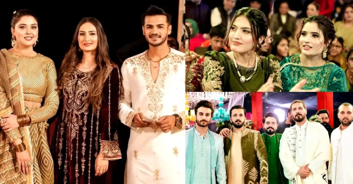 Social Media Celebrities’ Pictures from Rajab Butt Mehndi