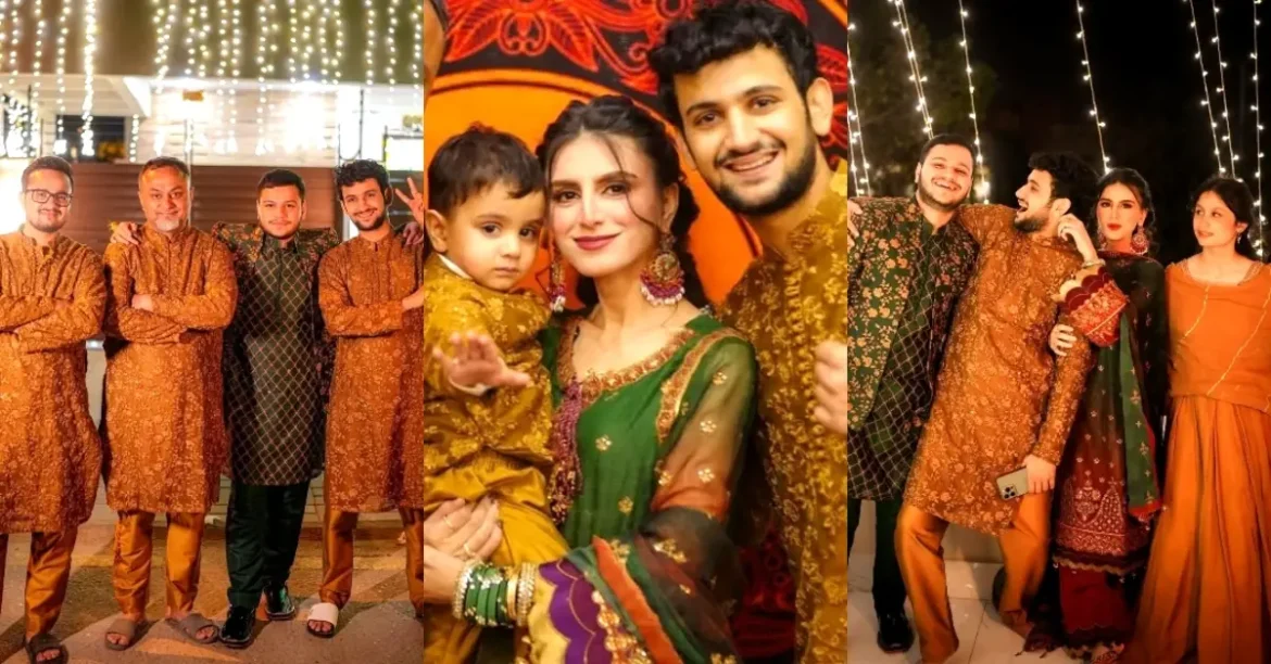 Maaz Safder Brother Hussain Safder’s Mehndi Pictures