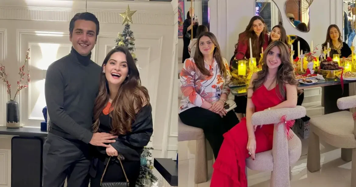 Minal Khan Shares Clicks from Star-Studded Christmas Dinner