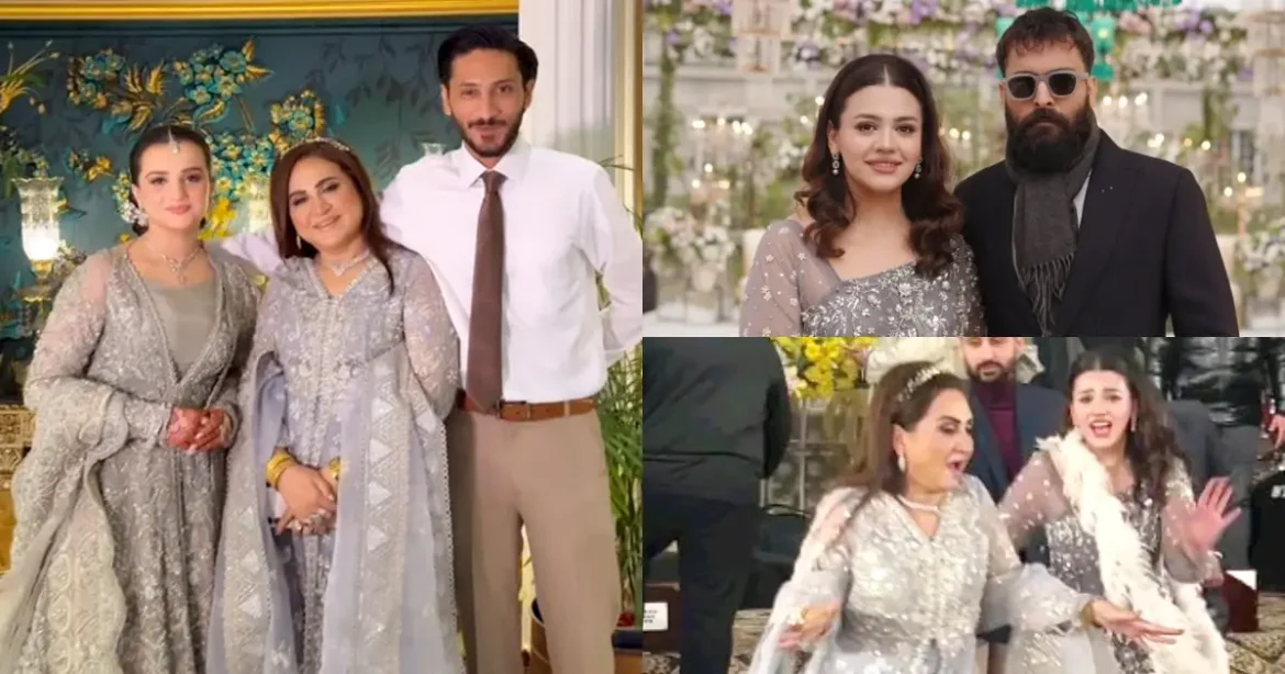 Zara Noor Abbas & Family Dance Videos From Her Brother’s Walima Event