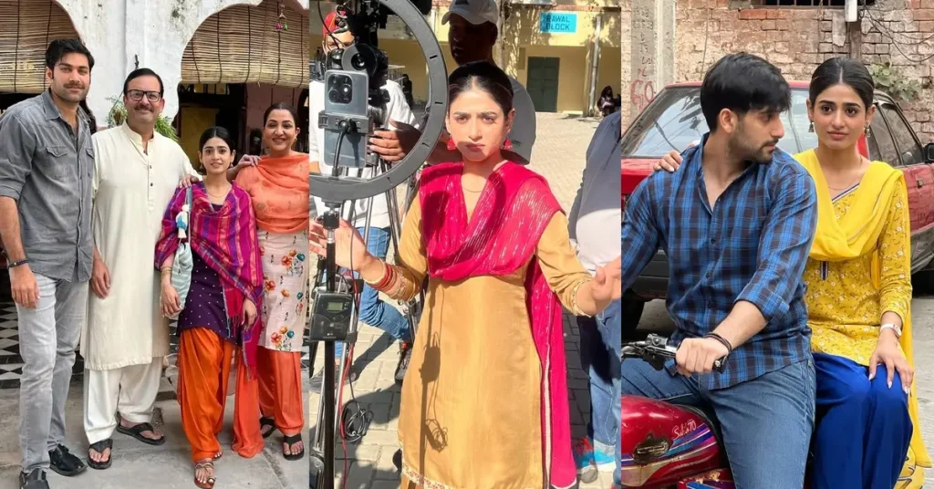 sehar-khan-shares-bts-pictures-from-tan-man-neel-o-neel-sets