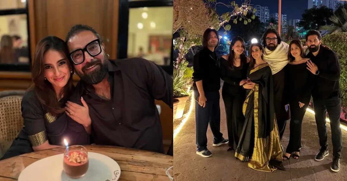 Pictures from Iqra Aziz and Yasir Hussain’s 5th Anniversary Dinner