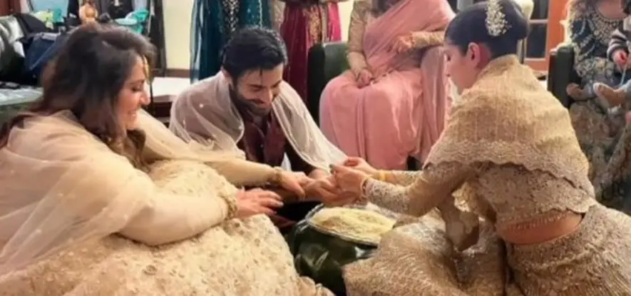 Ishq Murshid Tradition Seen At Sheheryar Munawar Wedding