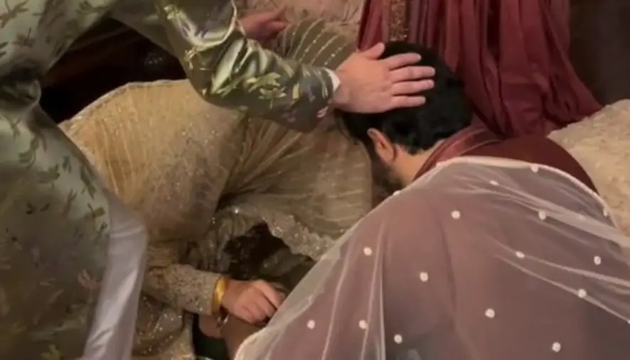 Ishq Murshid Tradition Seen At Sheheryar Munawar Wedding