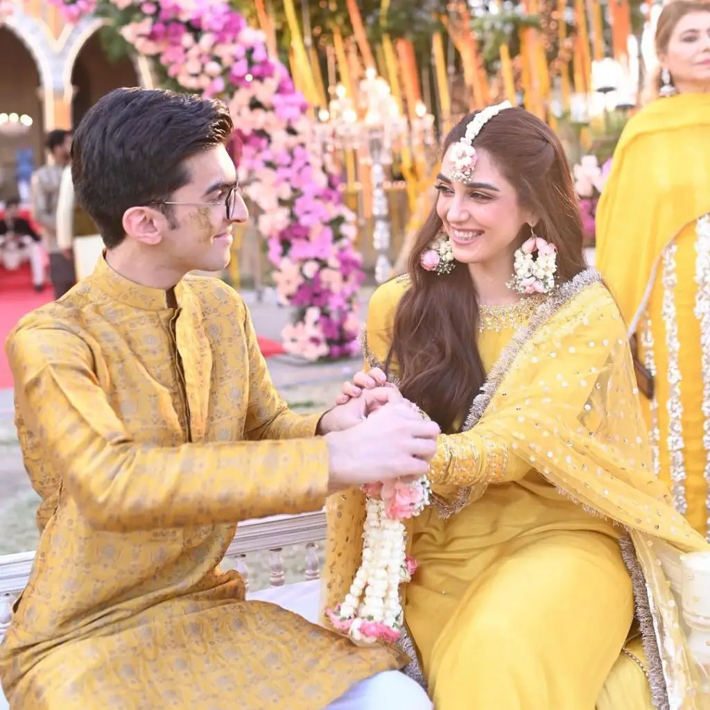 Sunn Mere Dil Sadaf & Ammar's Wedding BTS Pictures