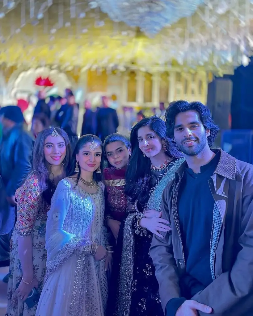 Mawra Hocane & Ameer Gilani Spotted At Friend's Wedding