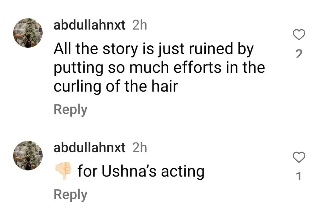 Fans Think Ushna Shah's Acting Ruined Ghair